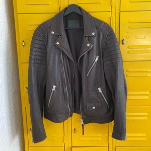 AllSaint Moto Leather Jacket